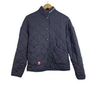 Peleton Women’s Gray Quilted Jacket Size Small